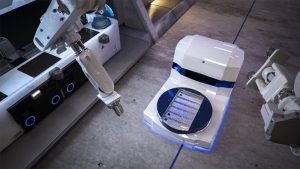 APEX減速機在AGV中央高效工作