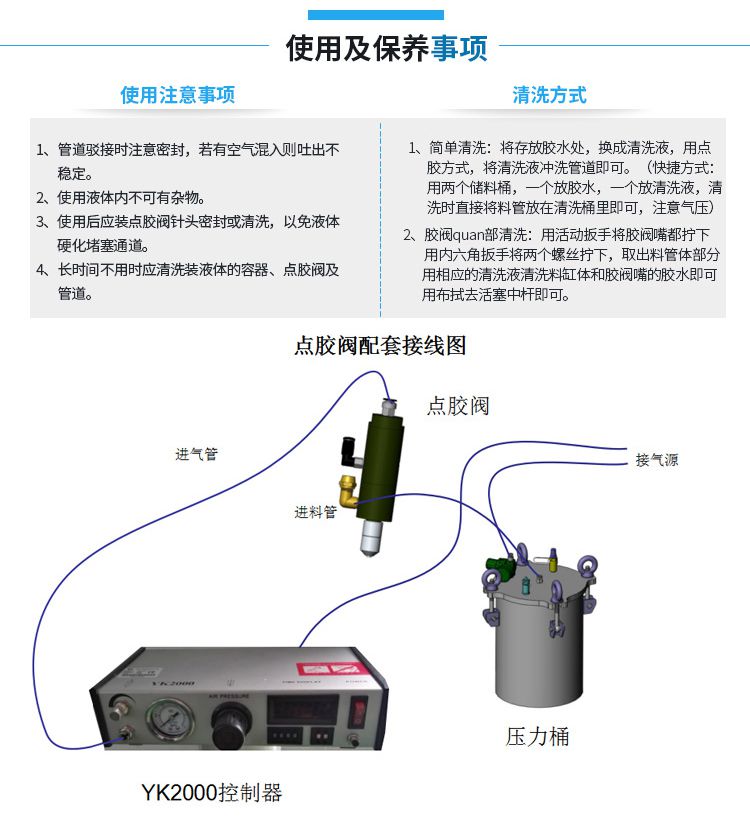 柱塞式點(diǎn)膠閥安裝
