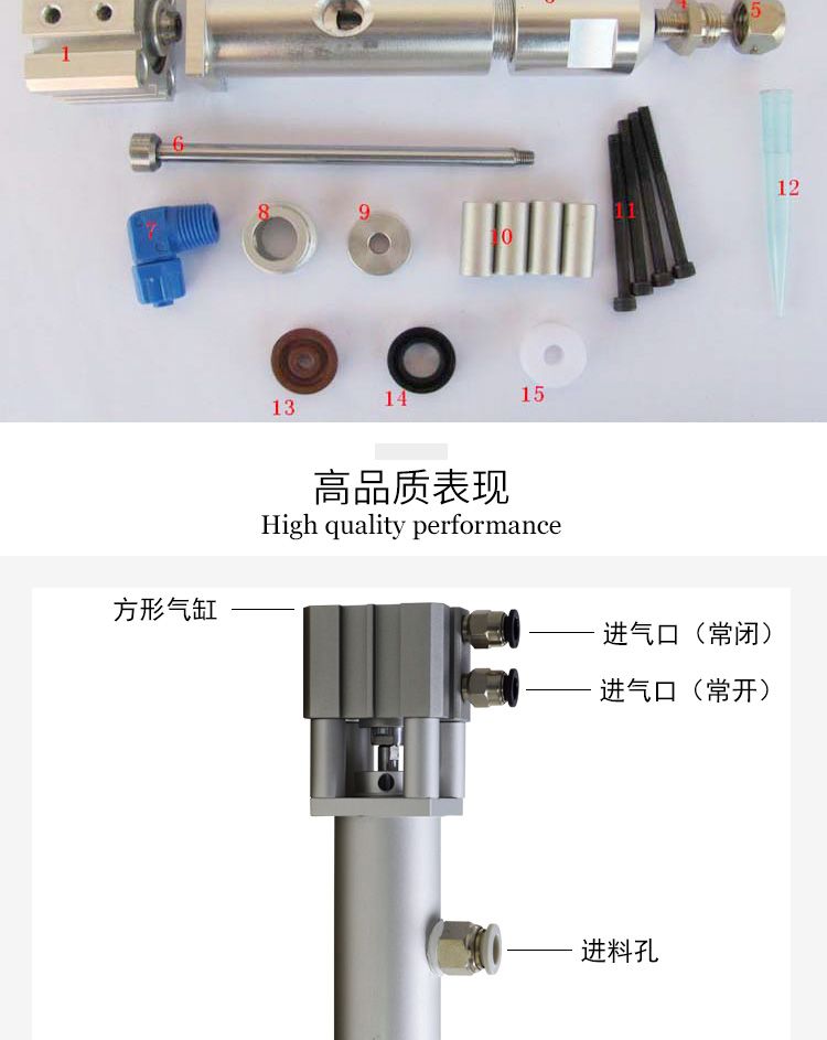 大流量氣動(dòng)點(diǎn)膠閥